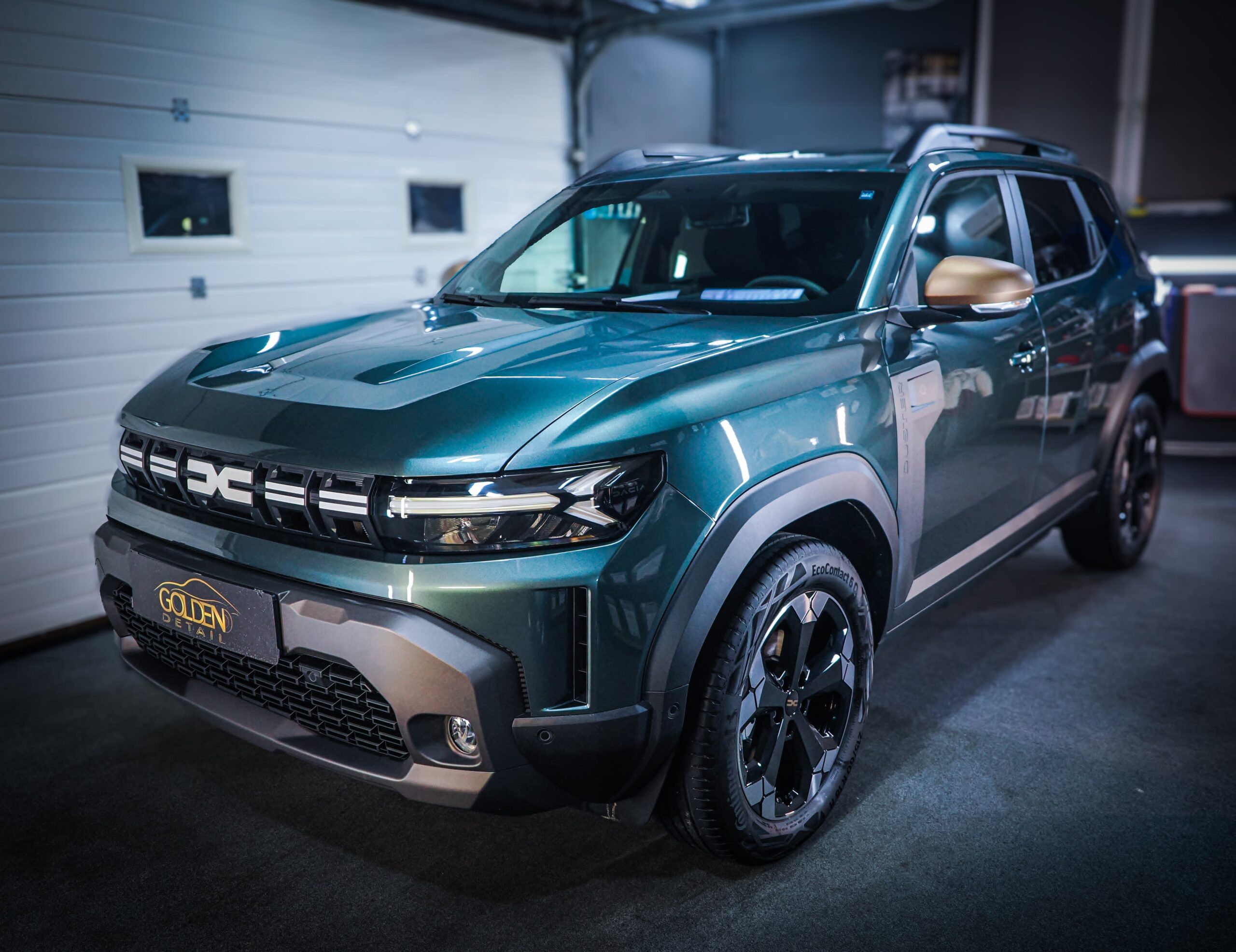 Folia PPF na masce – efekt końcowy